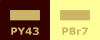 PBr7 vs PY43 for Raw Sienna